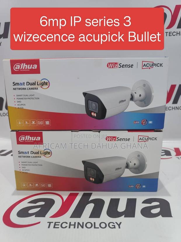 Dahua 6mp Ip Series 3 Wizsense Acupick Bullet