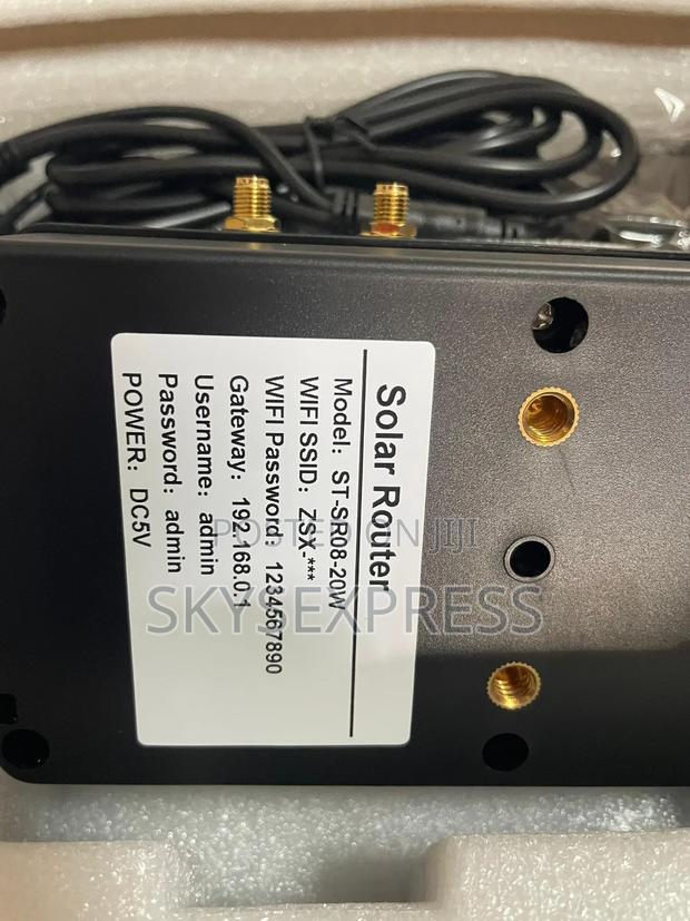4g/Wifi Router Solar Powered · Photo 4