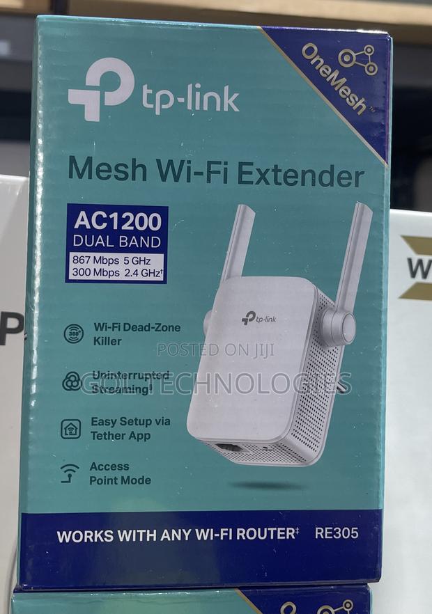 Tp Link Mesh Wi-Fi Extender Ac1200 Dual Band 5 GHZ 2.4 GHZ photo 2
