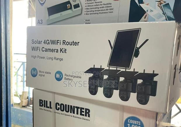 Solar Wifi Cameras With 4g / Wifi Router photo 4