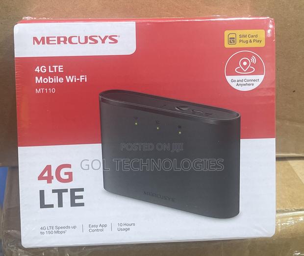 Mercusys 4g Lte Mobile Wi-Fi Mt110 Universal Mifi Router photo 2