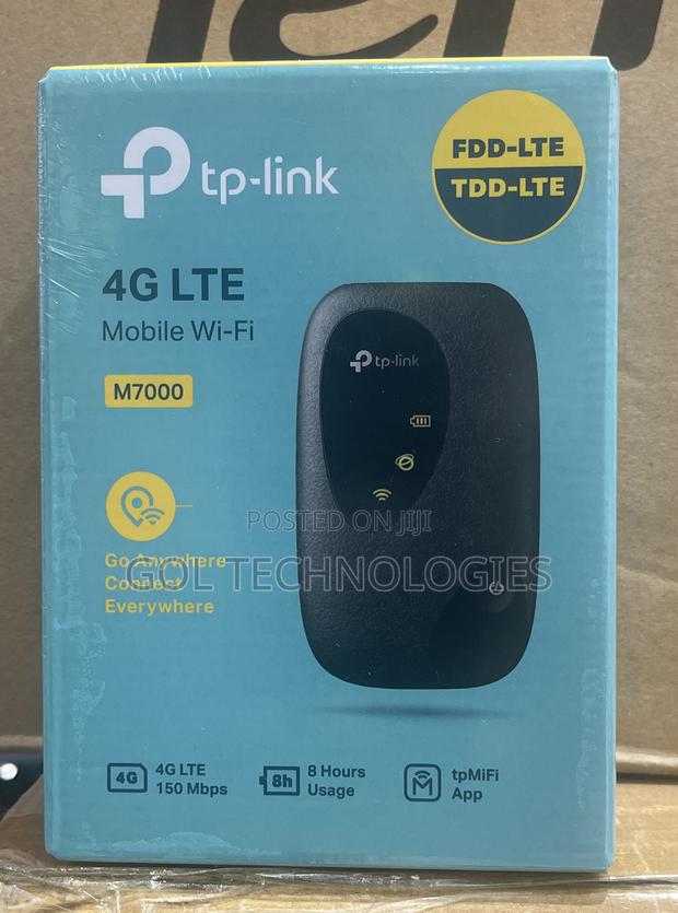 Tp-Link 4g Lte Mobile Wi-Fi Universal 4g Wifi 8 Hours Usage M7000