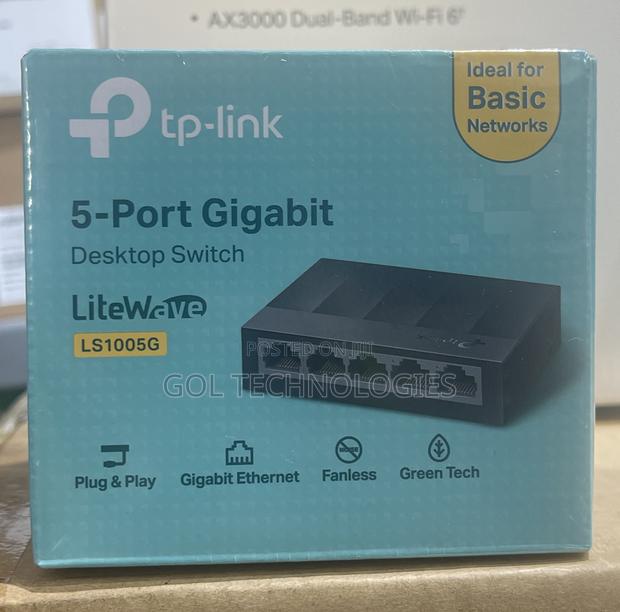 Tp Link 5port Gigabit Desktop Switch 100/1000 Fast Ethernet Switch photo 2