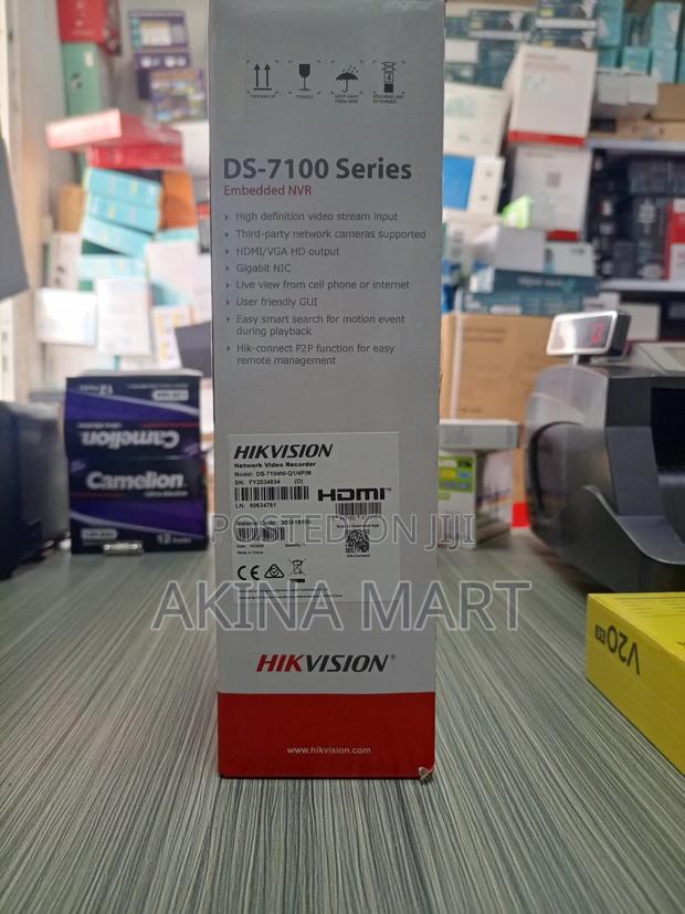 Hikvision Ds-7104n-Q1/4p/M Is a 4-Channel NVR Embedded photo 2