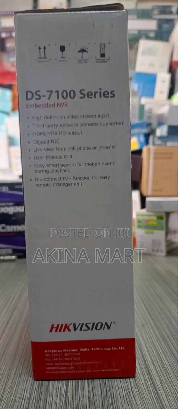Hikvision Ds-7104n-Q1/4p/M Is a 4-Channel NVR Embedded photo 3