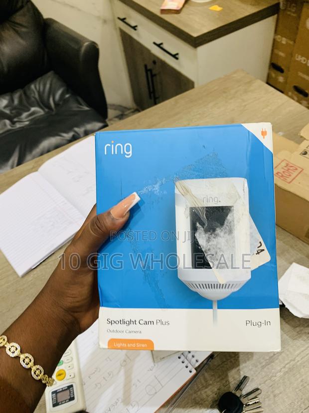 Ring Sportlight Cam Single White Color
