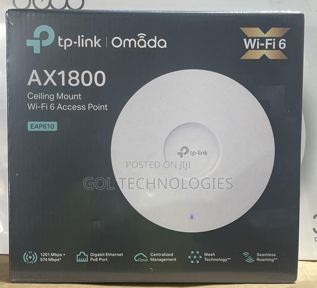 Tp Link Ax1800 Ceiling Mount Wi-Fi 6 Access Point Eap610 Omada