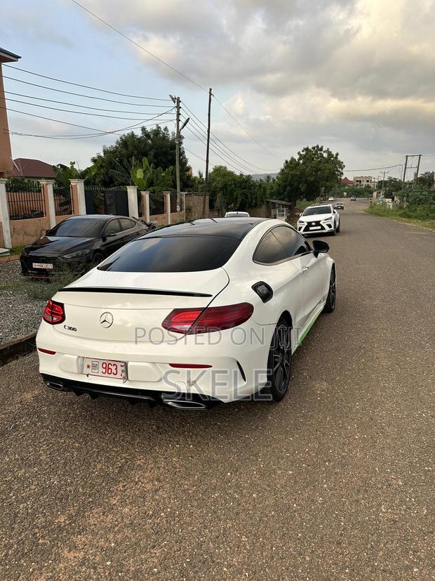 Mercedes-Benz C300 Base C300 AWD 4MATIC Coupe 2019 White