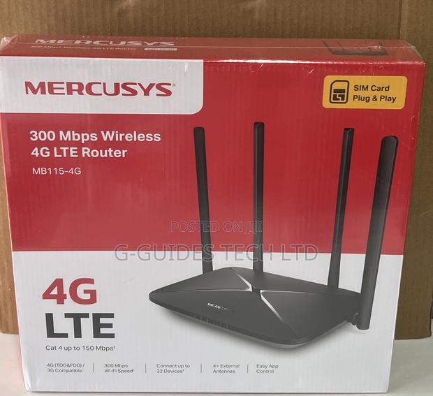 Mercusys 300mbps Wireless 4g Router Mb115-4g photo 3