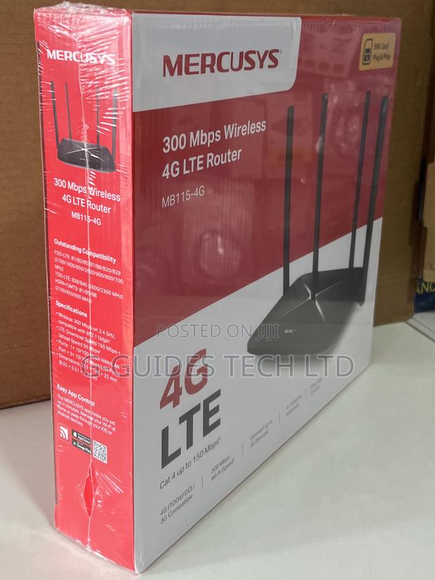 Mercusys 300mbps Wireless 4g Router Mb115-4g photo 4