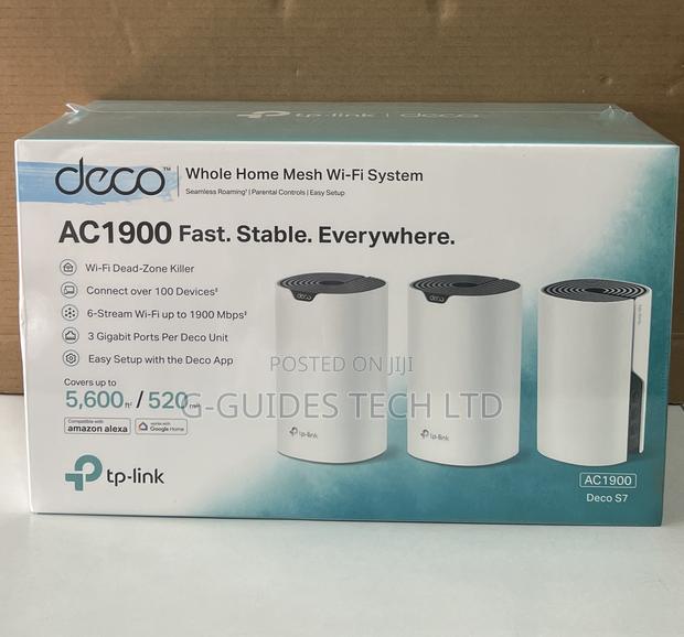 Tp-Link Deco S7 Ac1900 Whole Home Mesh Wi-Fi System 3-Pack photo 4