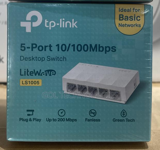 Tp Link 5-Port 10/100mbps Desktop Switch Litewave Ls1005 photo 2