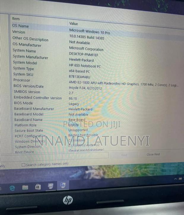 Laptop HP 655 8GB AMD HDD 320GB photo 3