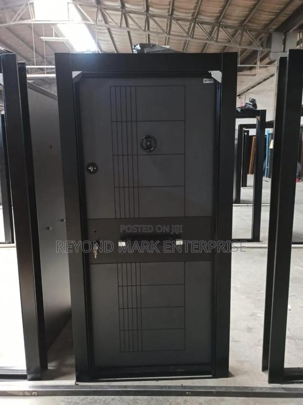 Single Security Door, Luksury Design, Turkish Product, Durable · Photo 3