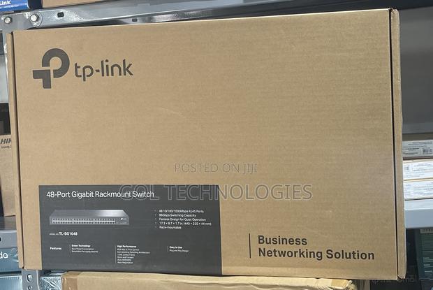 Tp Link 48-Port Gigabit Rackmount Switch Tl-Sg1048 10/100/1000 MBPS photo 2
