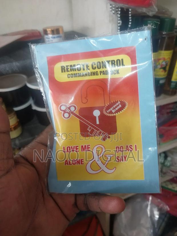 Remote Control Commanding Padlock Love Me Alone Do as I Say
