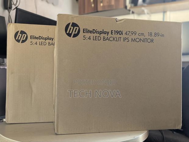 Hp Elitedisplay E190i 19 Inch Led Ips Monitor 60hz Vga Dvi Displayport photo 3