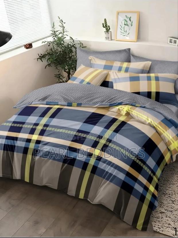 Egyptian Cotton 10pcs Super King Size Duvet Set Available photo 3