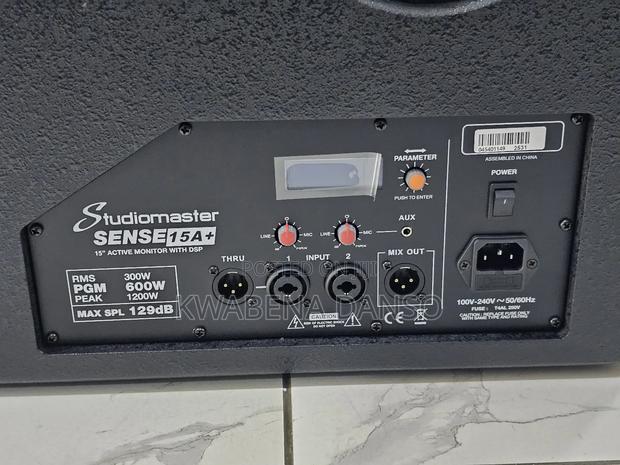 Studiomaster Sense 15a+ 15" Active Monitor · Photo 2