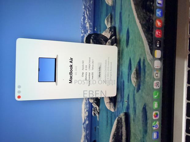 Laptop Apple MacBook Air 2022 M2 8GB Apple M2 SSD 256GB photo 3