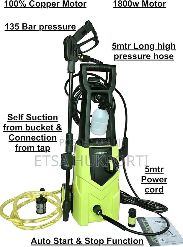 Brand New Prescott Pressure Washer (1800w P-Jw19)