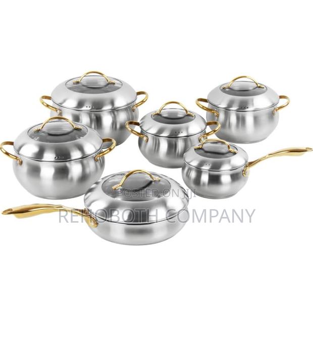Sq Professional Lustro Stainless Steel Saucepan and Casserole Set 6pc photo 4