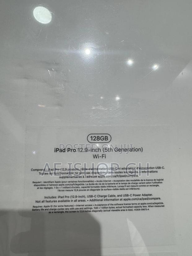 New Apple iPad Pro 12.9 (2021) 128 GB Silver photo 4