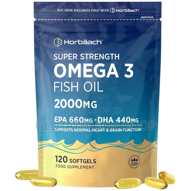 Horbaach Omega-3 Fish Oil Supplements · Photo 3