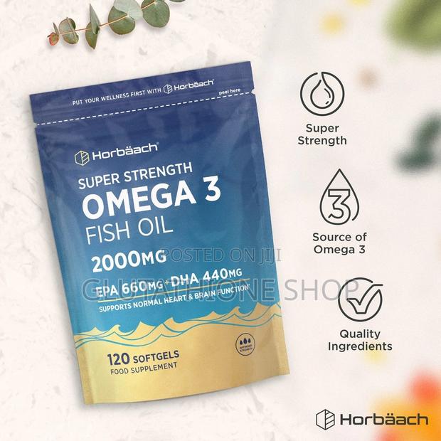 Horbaach Omega-3 Fish Oil Supplements · Photo 4