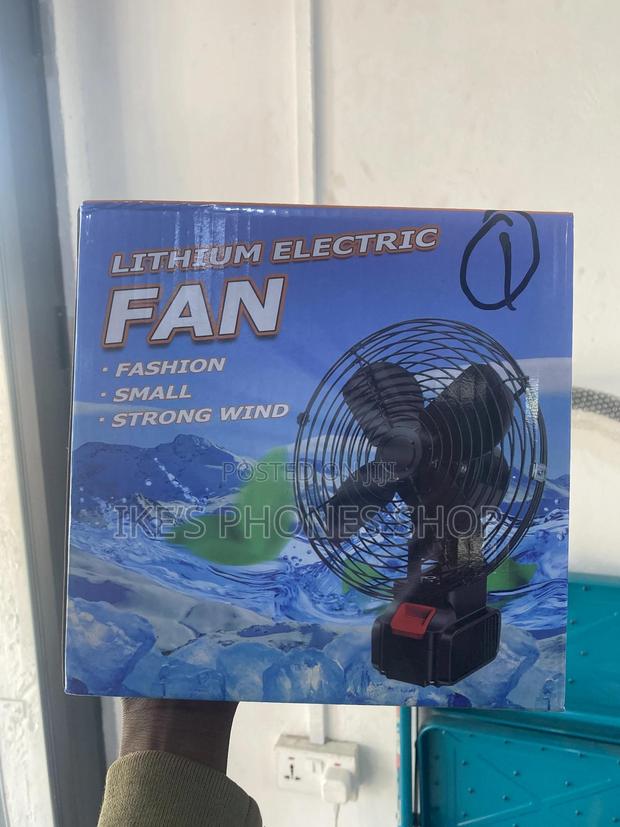 Lithium Electric Small Fan,Fashion, Strong Wind Blow and 21vbv photo 3