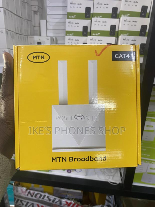 MTN Broadband Cat4 Router Which Connects With 32 Wireless Devices