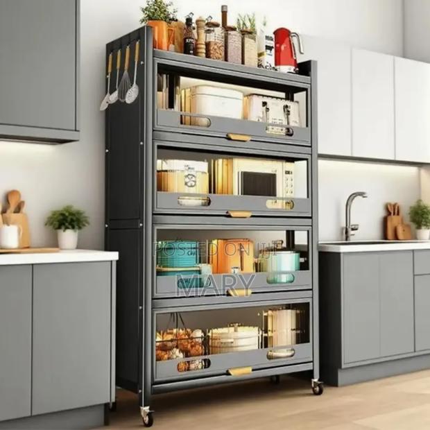 Costway 5 Tier Metal Rack. Multipurpose Rack photo 2
