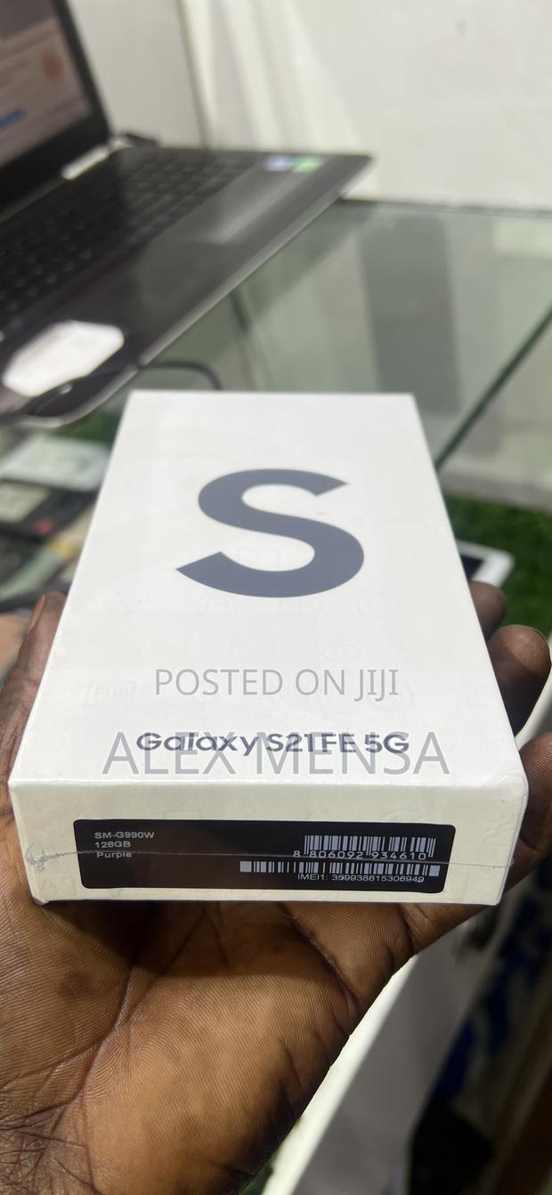 New Samsung Galaxy S21 FE 128 GB Purple