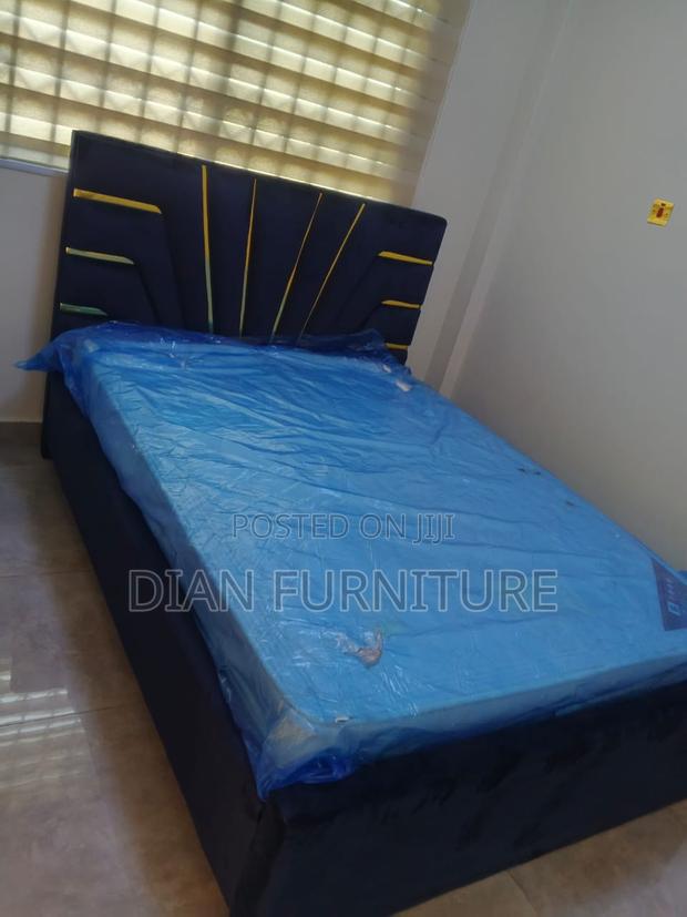 Double Bed With Mattress 60 by 80 Available for Pick Up