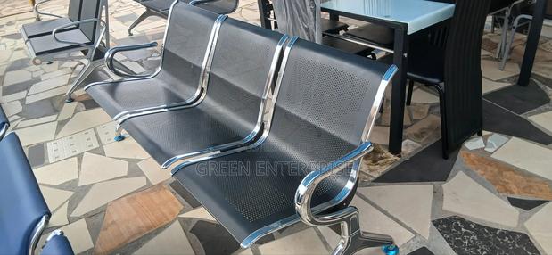 A Black, Unique Visitor Chair