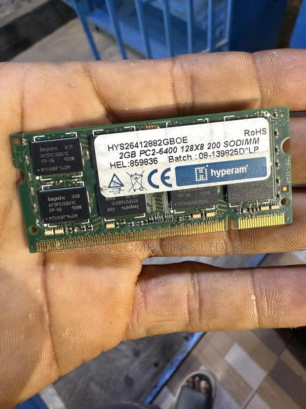 Pc2 / Ddr2 Laptop Memory 2gb Original From Uk photo 2