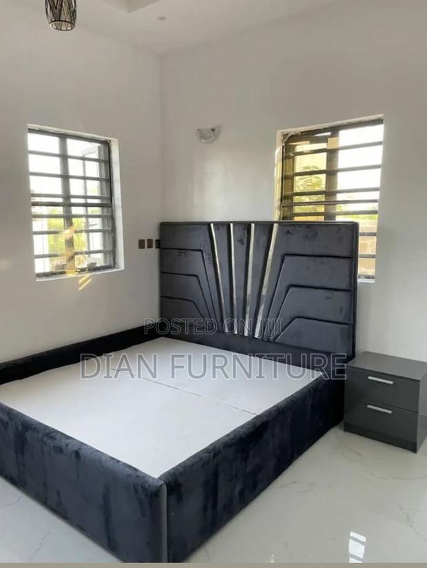 Queen Size Bed Frame With Side Drawer Available
