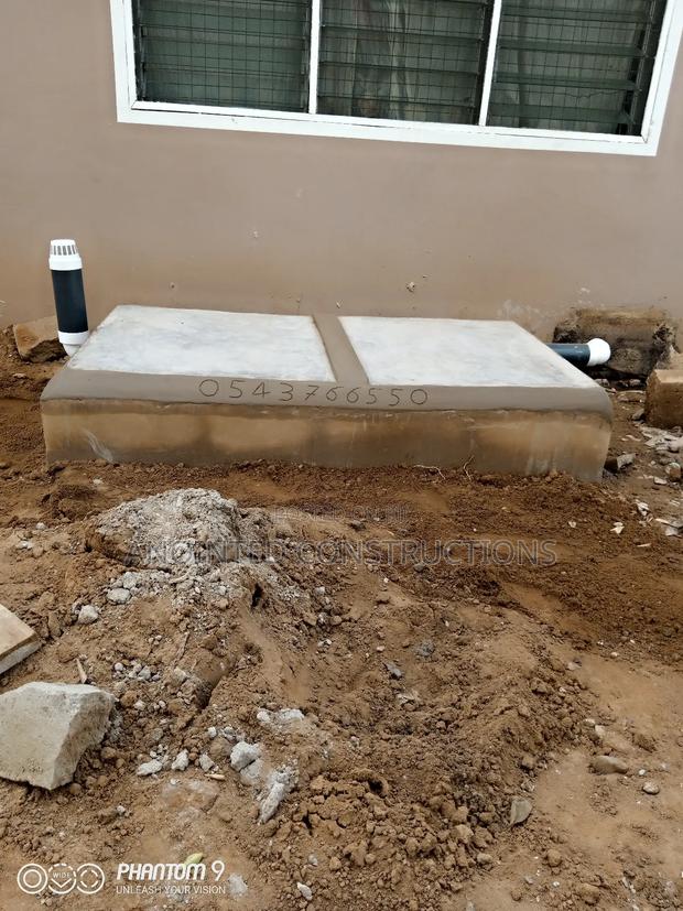 Bio-Digester Toilet Construction · Photo 1