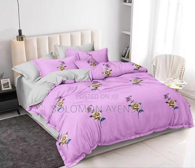 Quality 7 Pieces Super King Size Duvet Set Available in Different photo 2