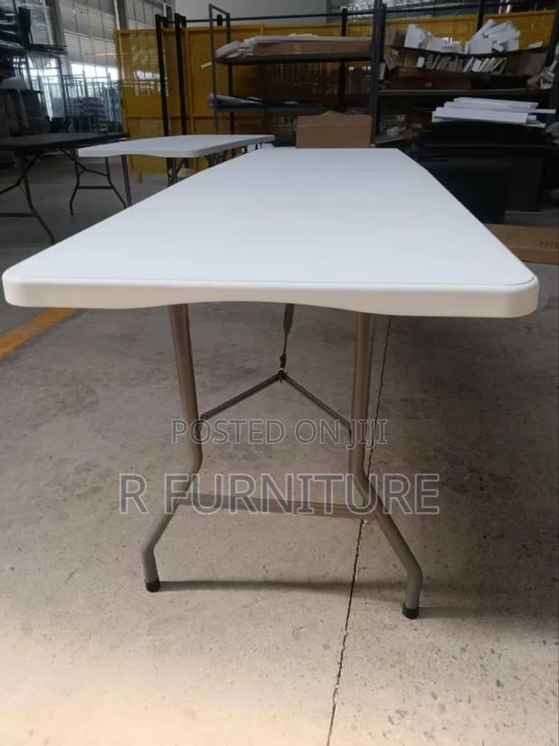 Table With Metal Posts Legs photo 3