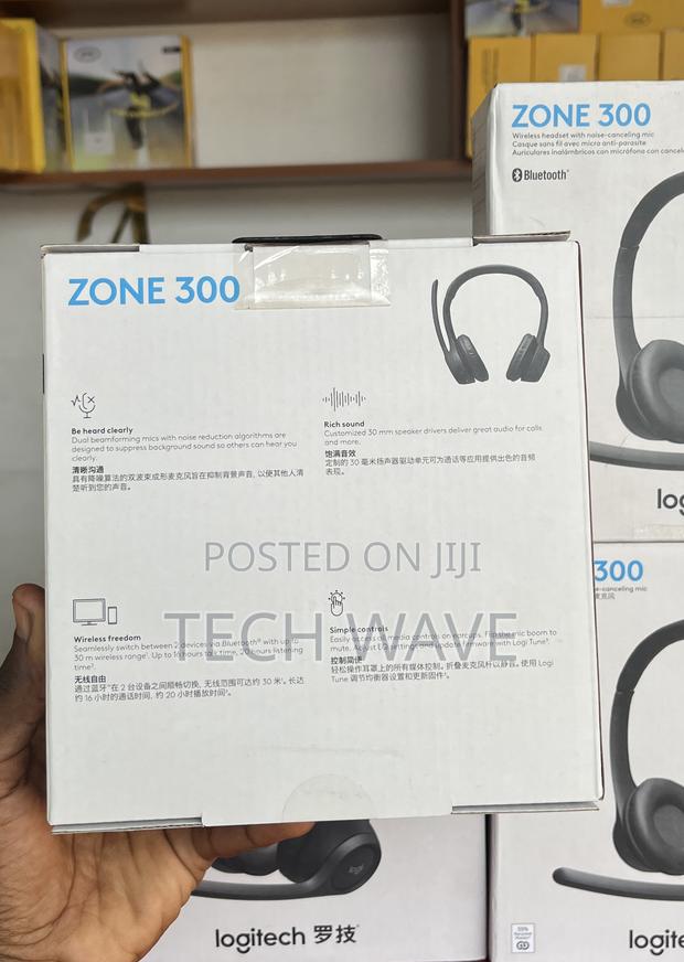 Logitech Zone 300 Wireless Headset With Microphone photo 2
