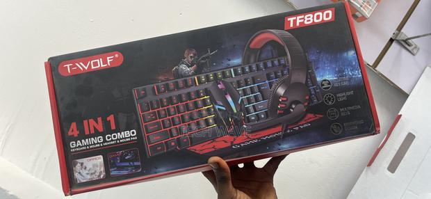 Gaming Combo 4in1 Tf800 Keyboard, Mouse, Mouse Pad, Headset photo 3