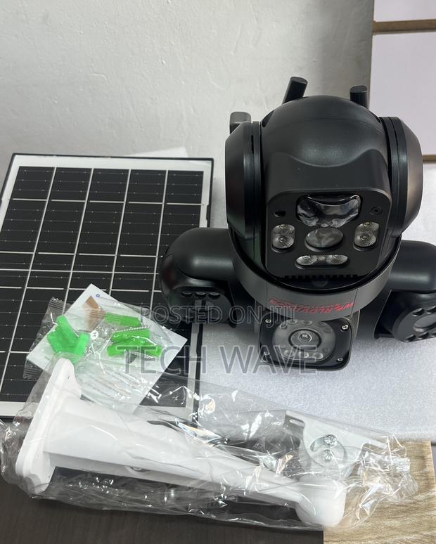 PTZ Solar Cameras Ture Tripple Lens photo 2