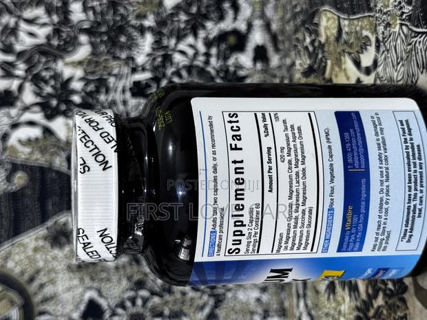 Vitalibre 10-in-1 Magnesium Complex Full Spectrum 420mg (120pill) photo 2