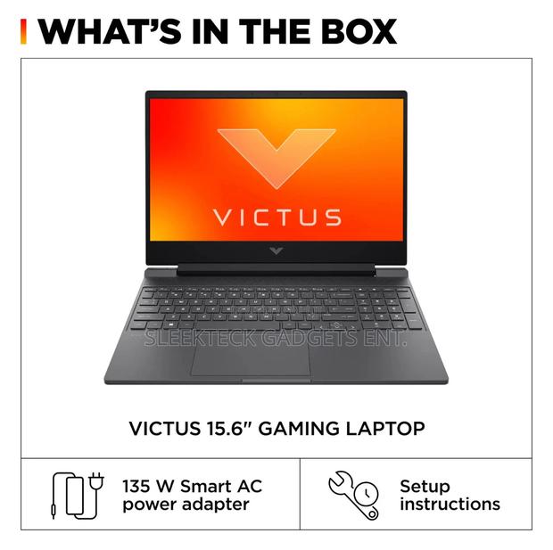 New Laptop HP Victus 16 8GB AMD Ryzen 5 SSD 256GB photo 8