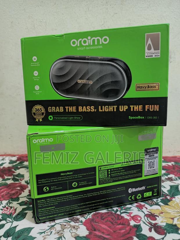 Oraimo Spacebox 8w Fm Wireless Speaker photo 6