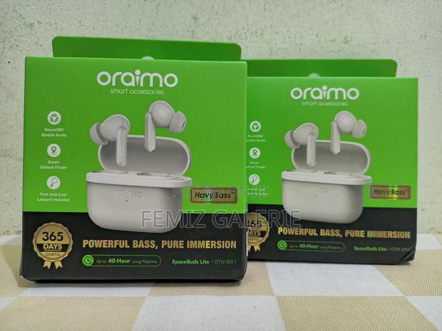 Oraimo Spacebuds Lite Sound360 Anti-Lost True Wireless Earbuds photo 3