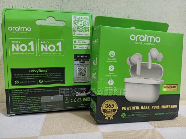 Oraimo Spacebuds Lite Sound360 Anti-Lost True Wireless Earbuds photo 7