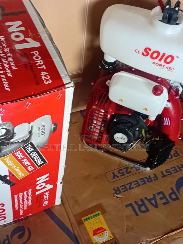 Soloport 423 – Your Sweet Partner for Every Spraying Job Best Machine · Photo 2