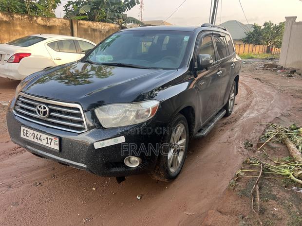 Toyota Highlander V6 2009 Black